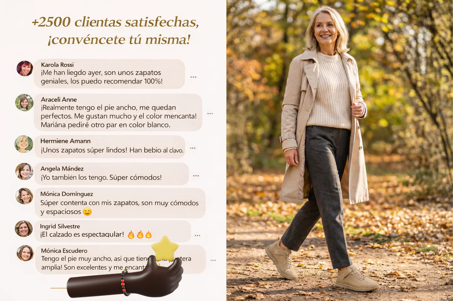 Mia™ – Zapatillas ortopédicas cómodas y sin dolor