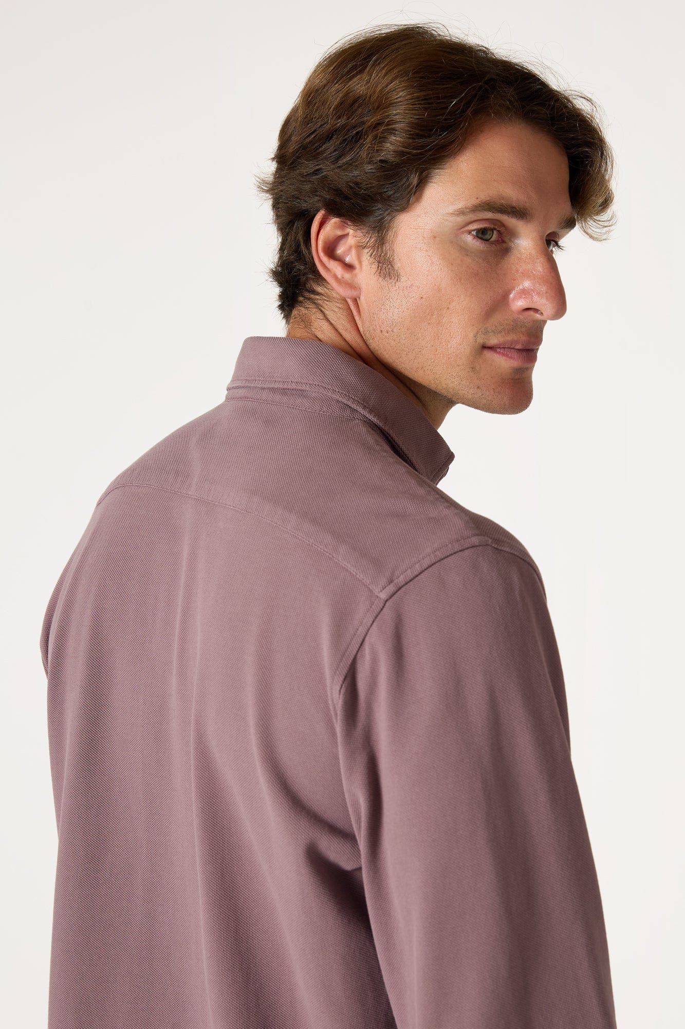 The Cotton Camisa Morado Ribera