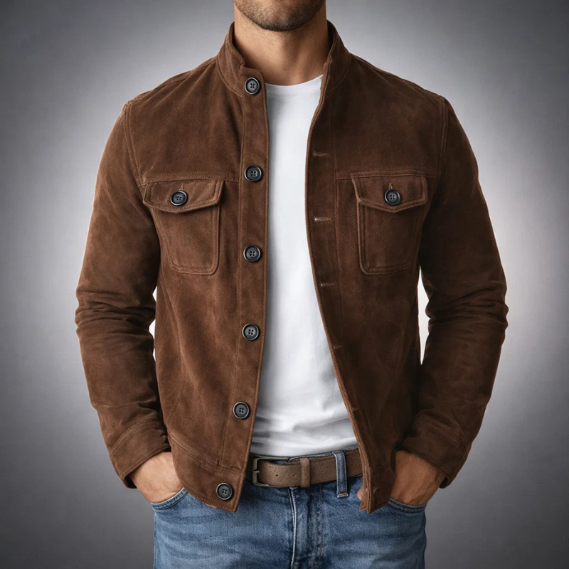 Chaqueta de ante Oltrarno