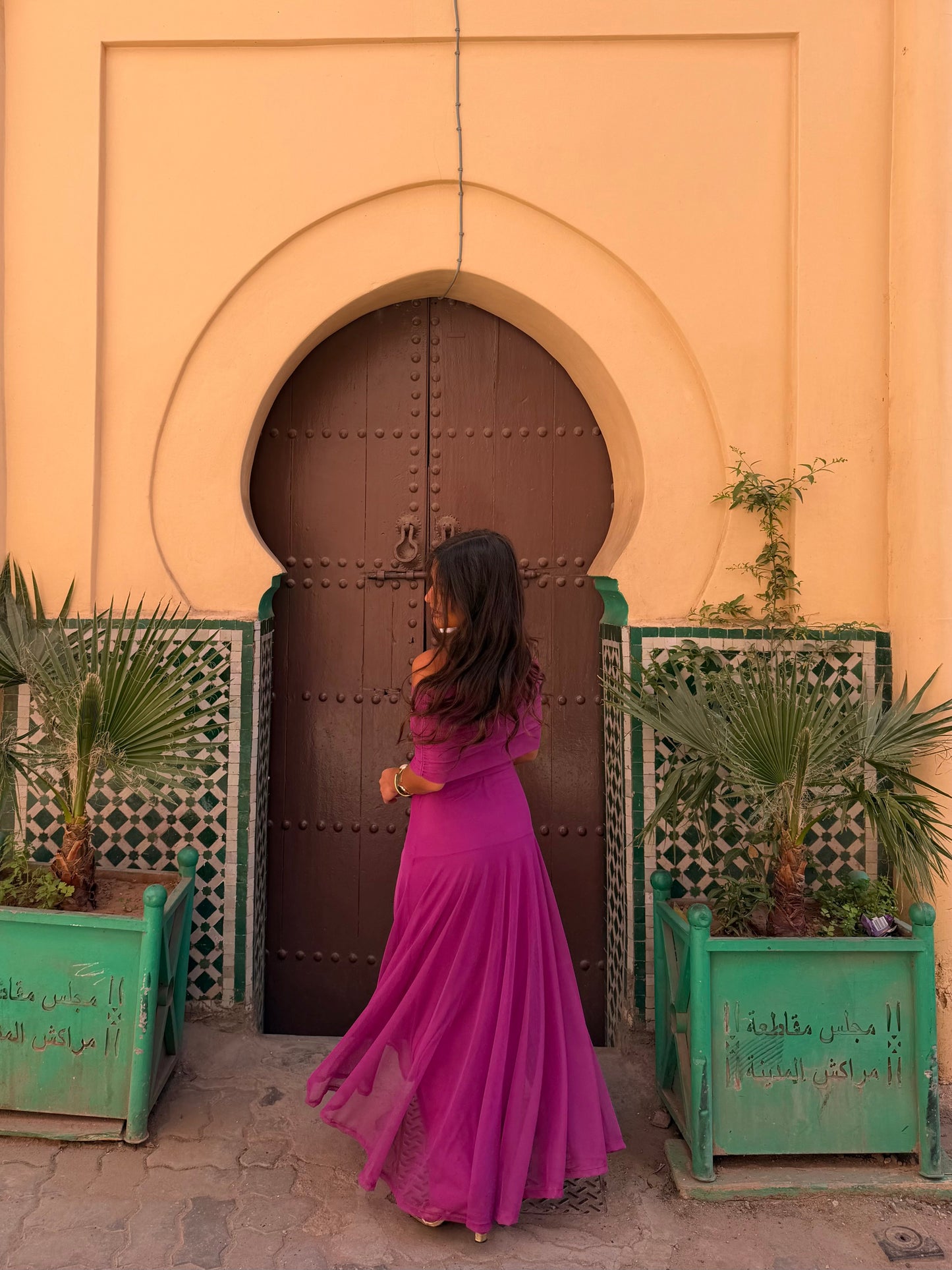 Abito Toledo in fucsia