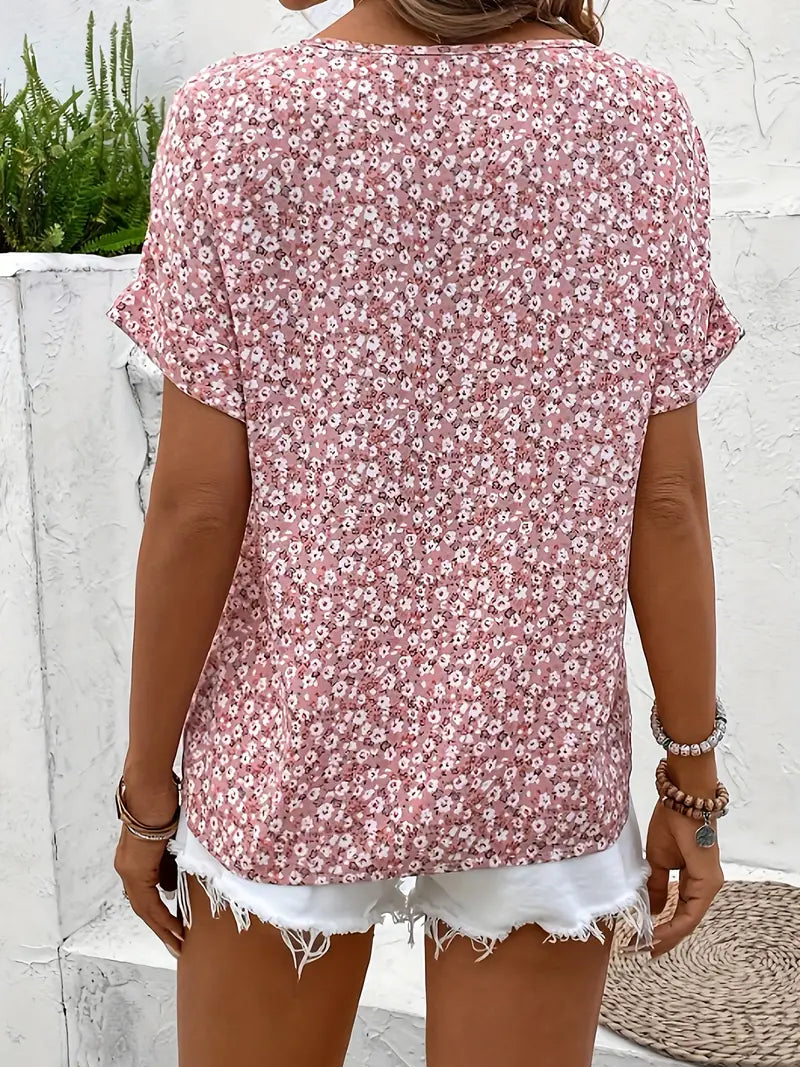 Elena | Blusa Floral Elegante