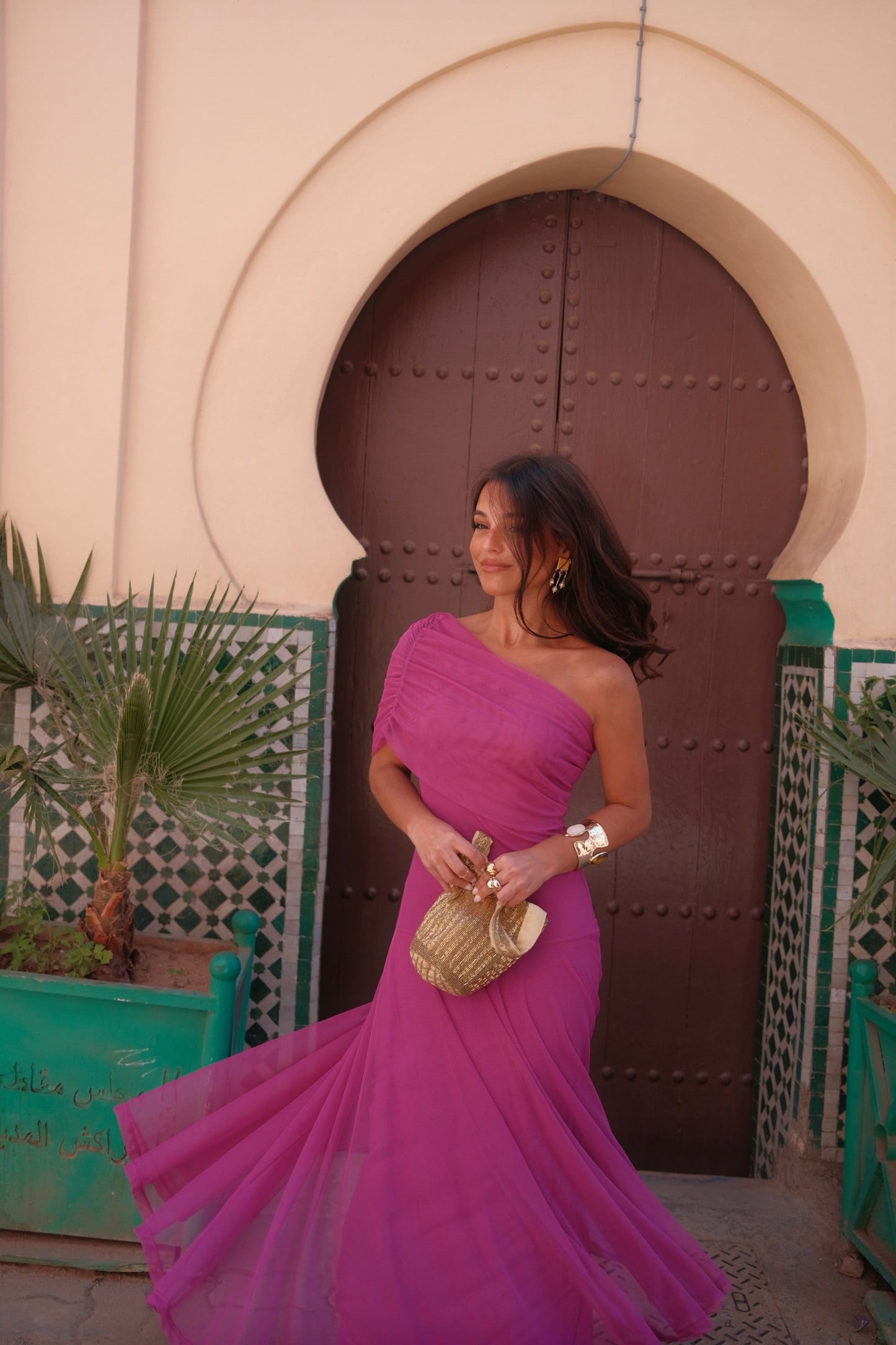 Abito Toledo in fucsia