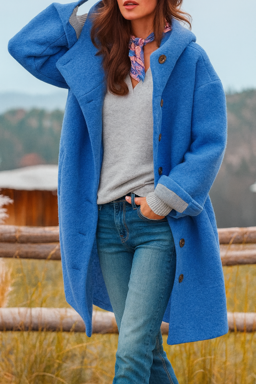 LARA™ | Cappotto con cappuccio