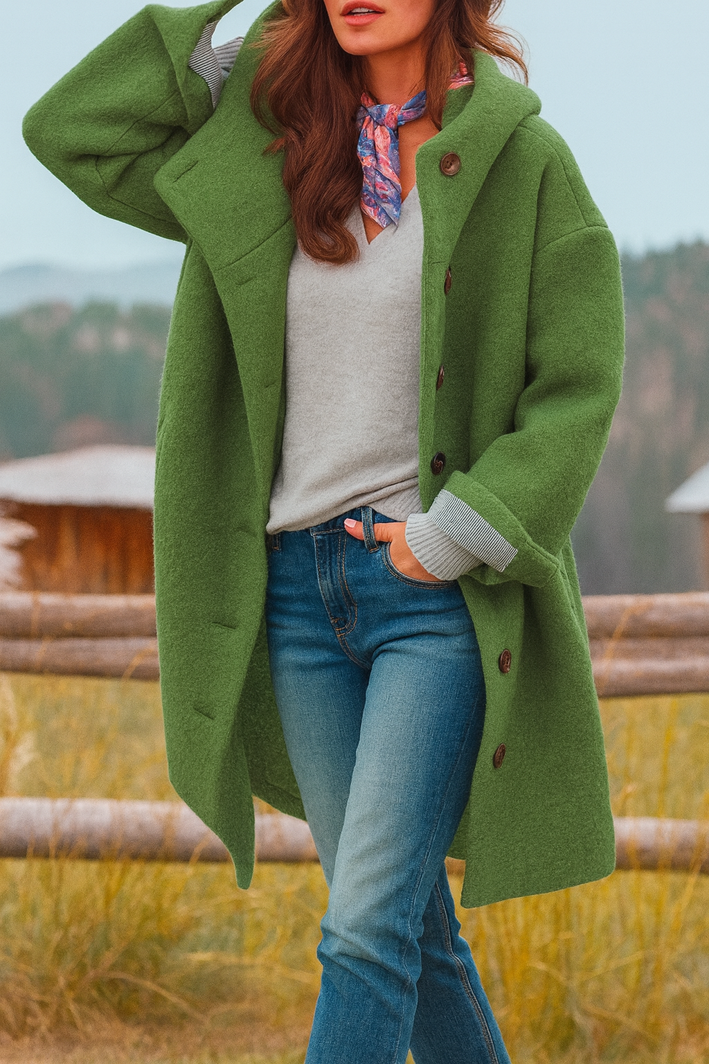 LARA™ | Cappotto con cappuccio