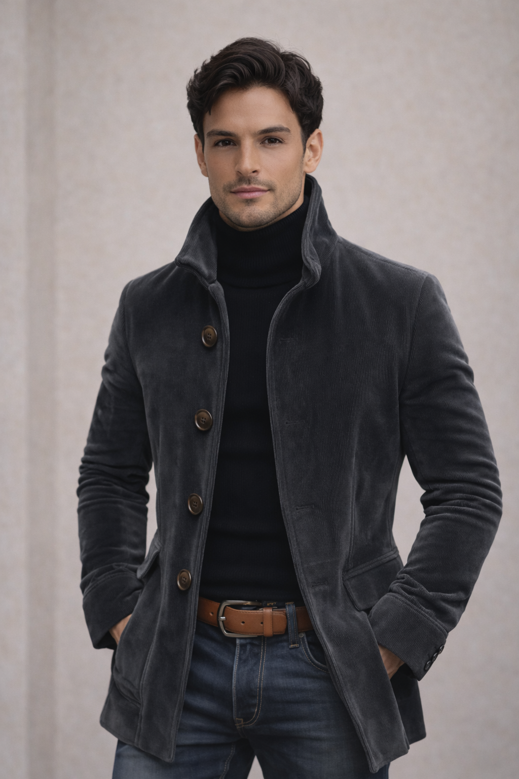 David™ | Chaqueta de Velur Corduroy