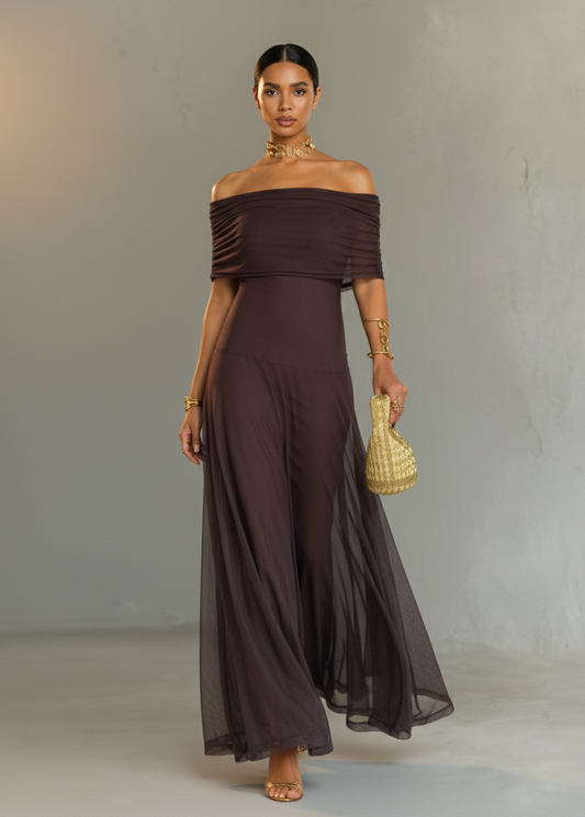 GIORGINA - Vestido largo de diseño