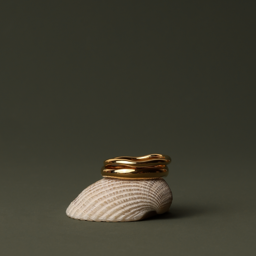 Anillos apilables "Géminis"