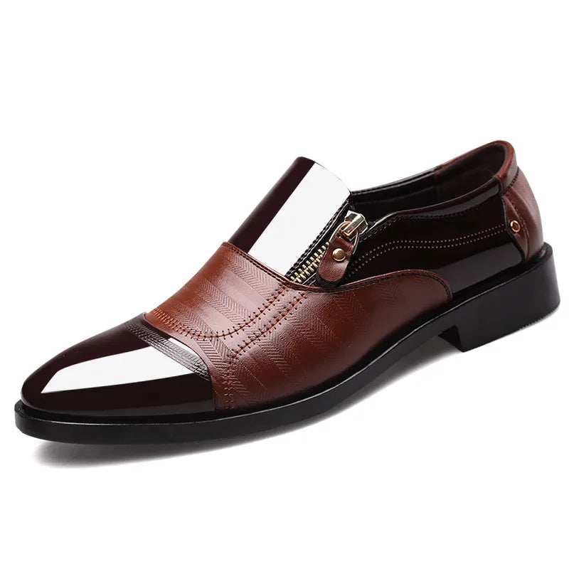 Zapatos de vestir de cuero italiano