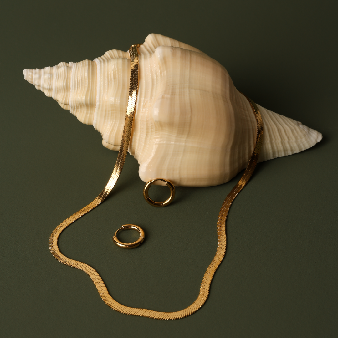 Girocollo “Kauai” a spina di pesce