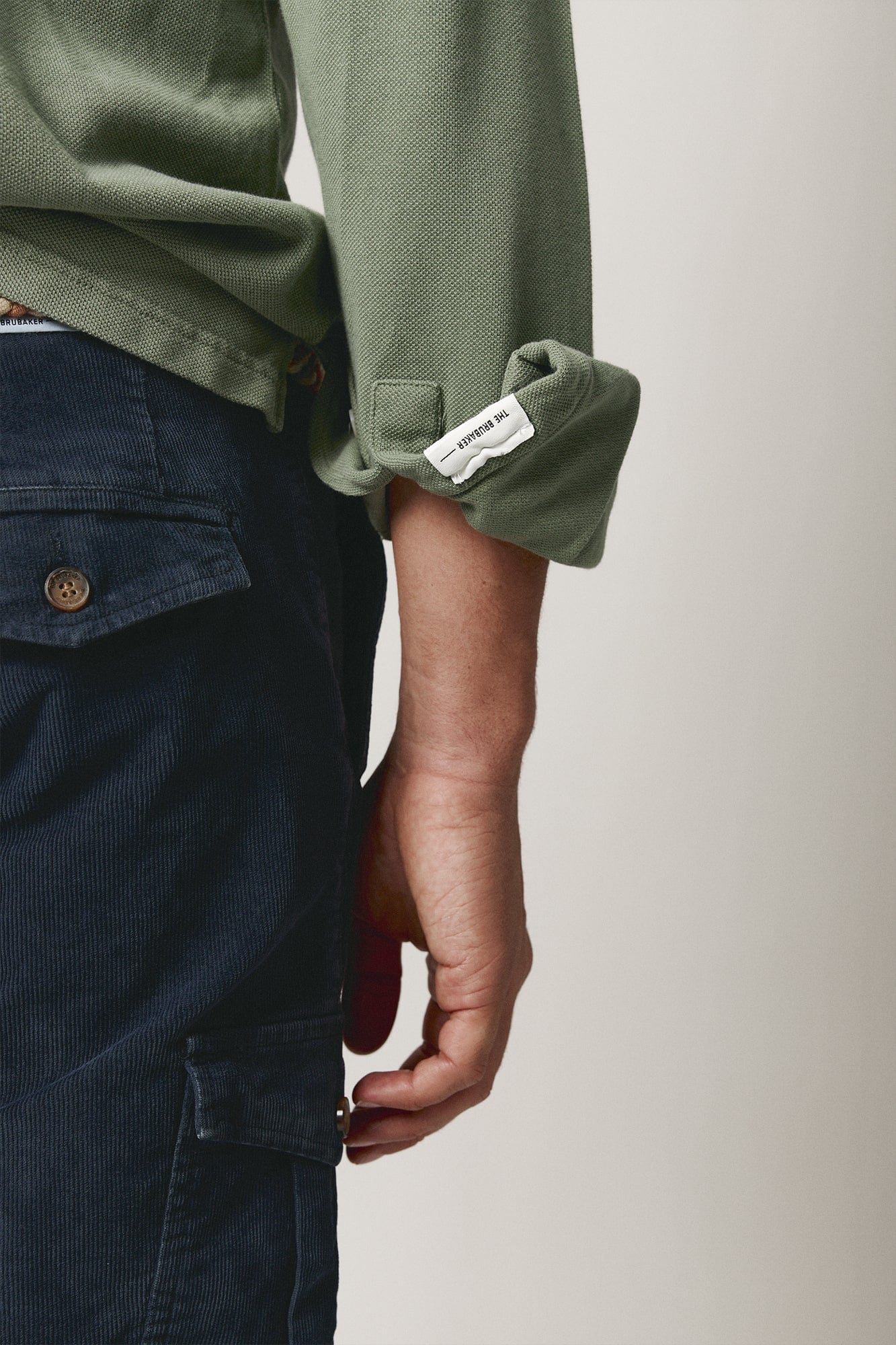 The Cotton Polera Verde Khaki