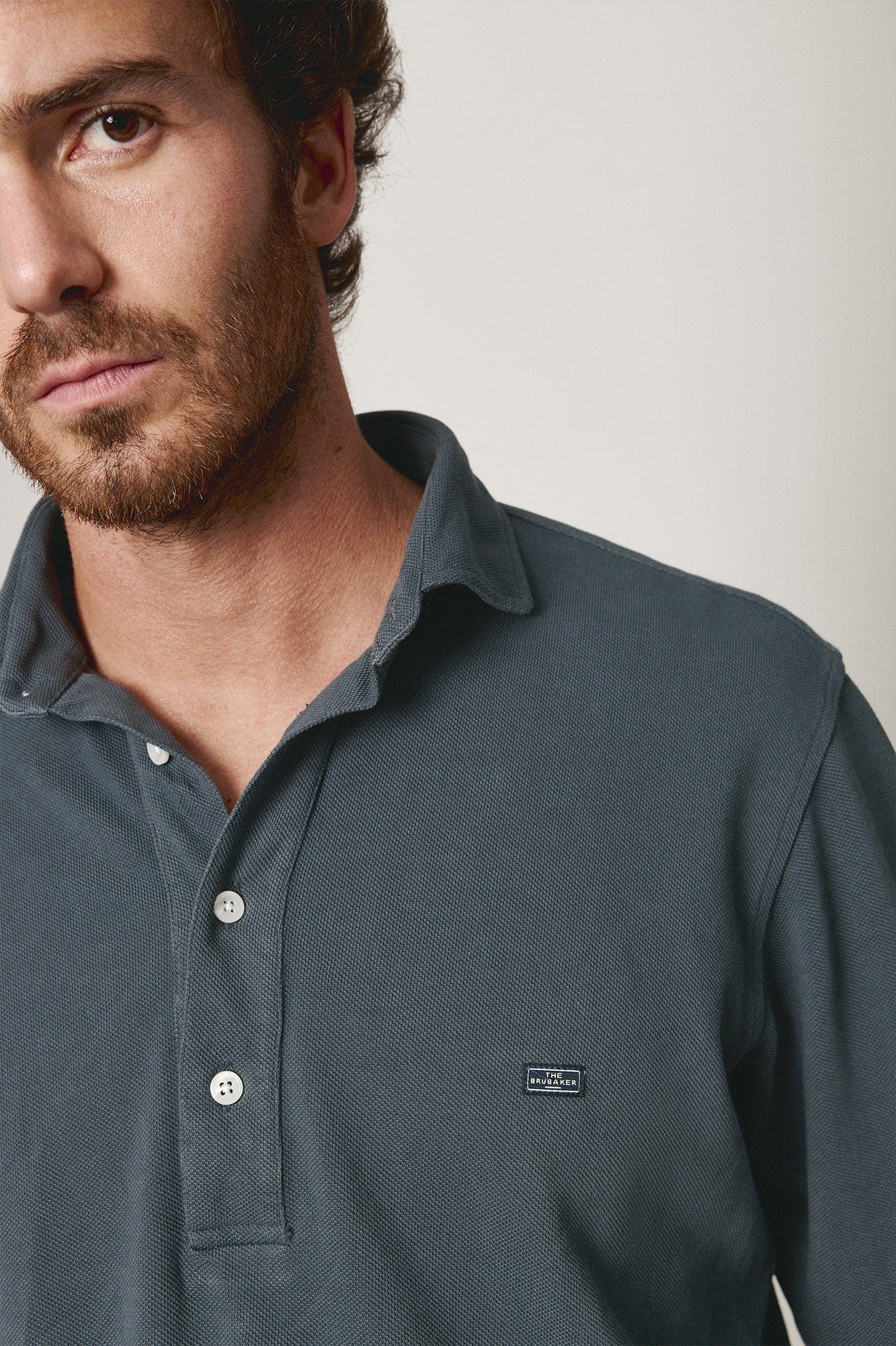 The Cotton Polera Gris Marengo