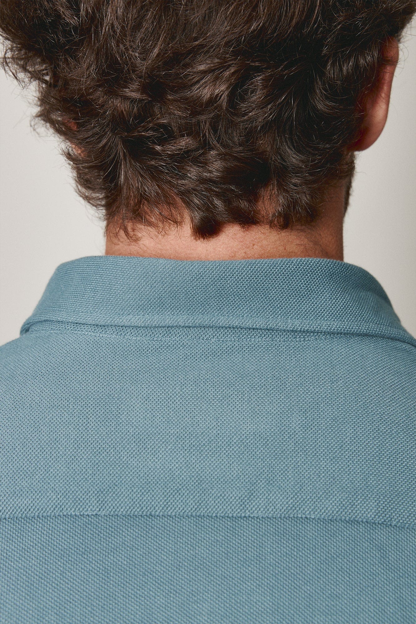 The Cotton Polera Azul Covas
