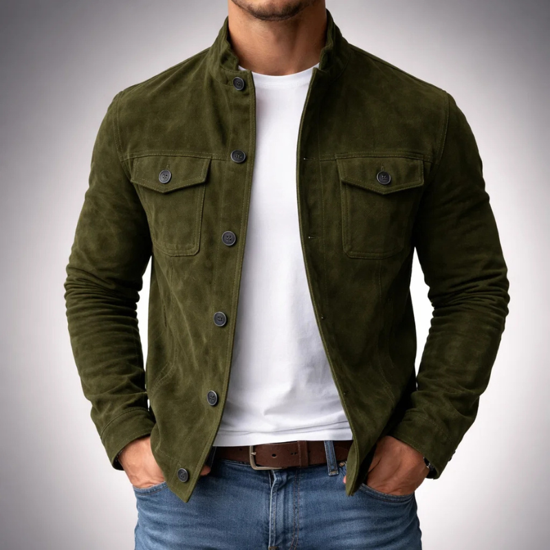 Chaqueta de ante Oltrarno