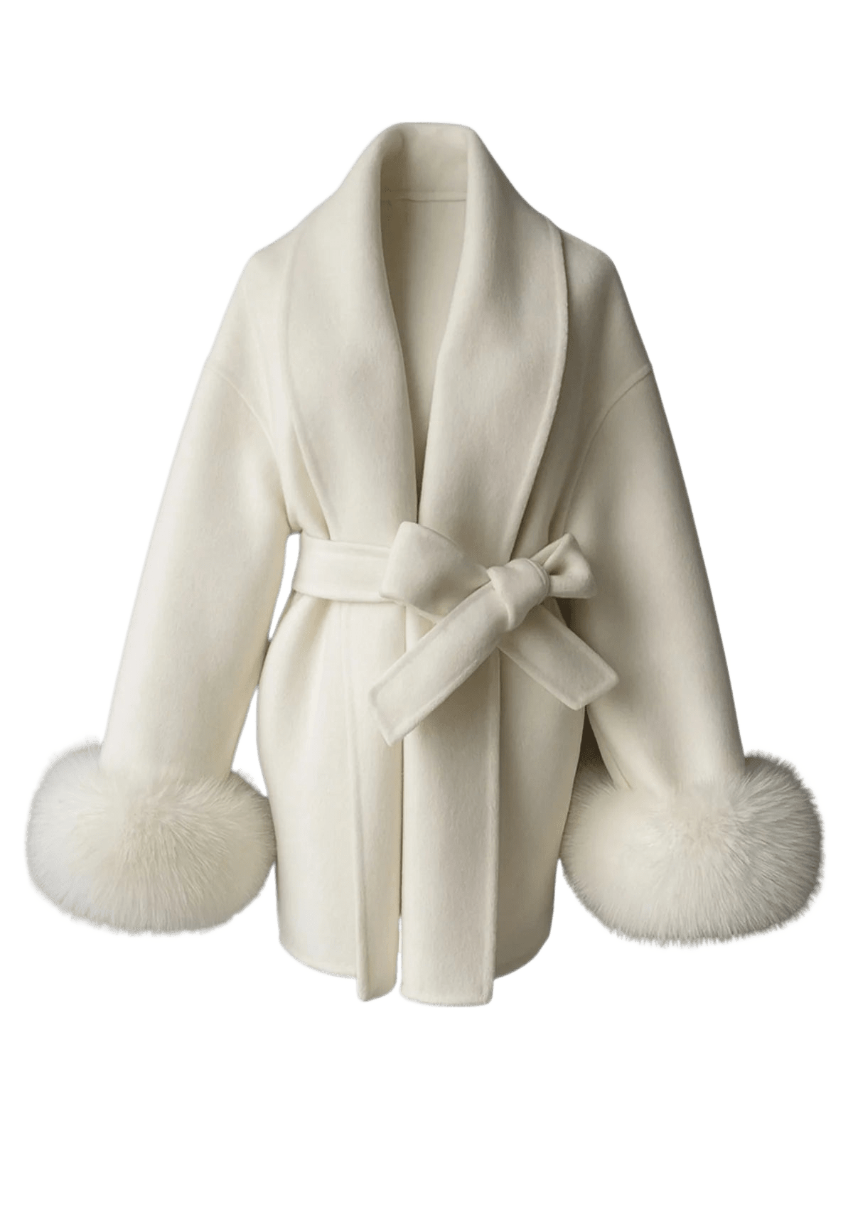ELEGANZA ARTICA – Cappotto elegante in lana da donna