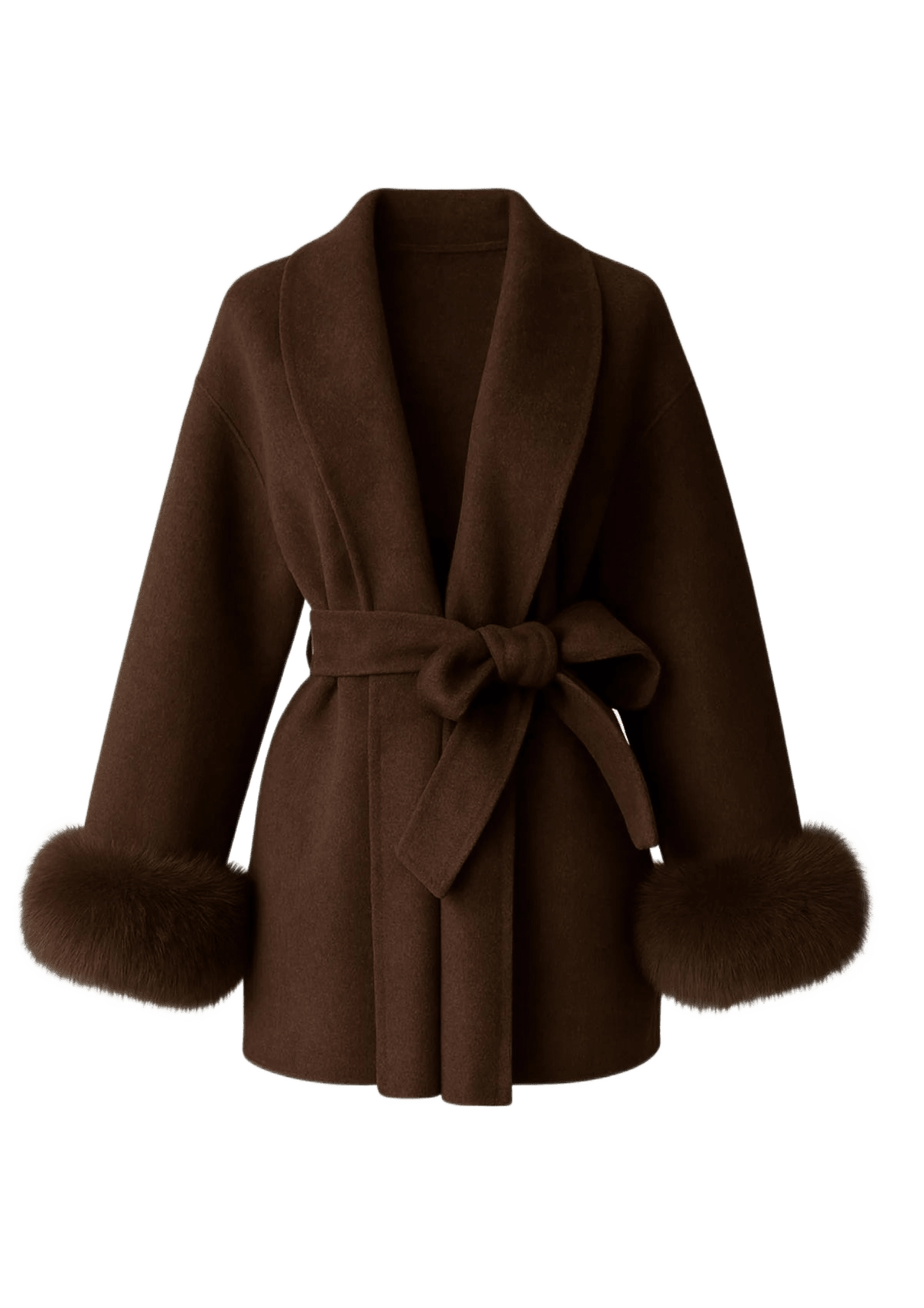 ELEGANZA ARTICA – Cappotto elegante in lana da donna