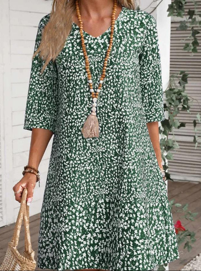 Annabelle | Abito boho floreale