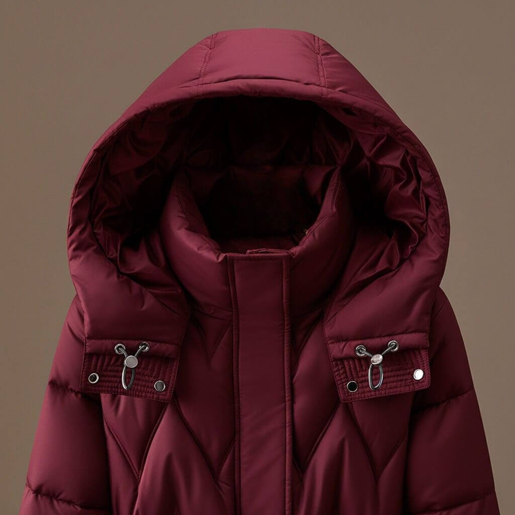 Chloe | Piumino con cappuccio