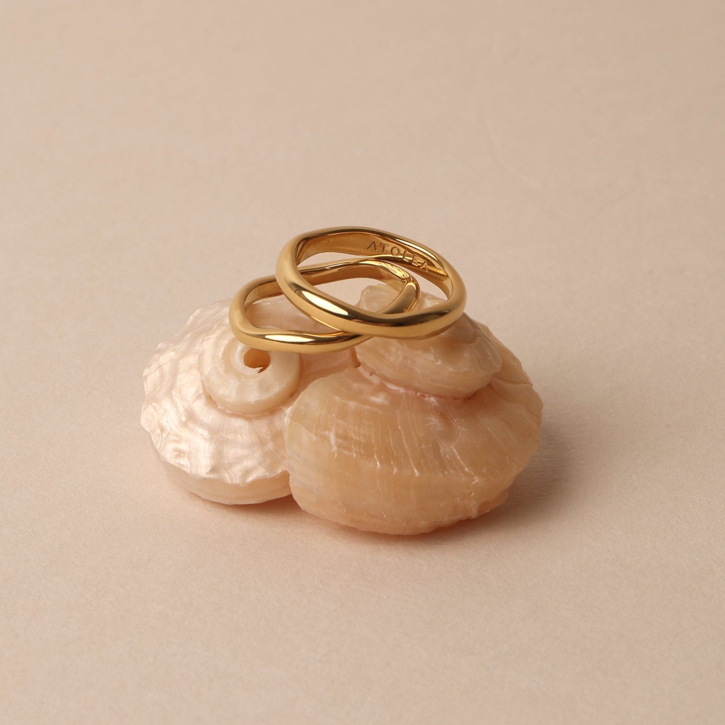 Anillos apilables "Géminis"