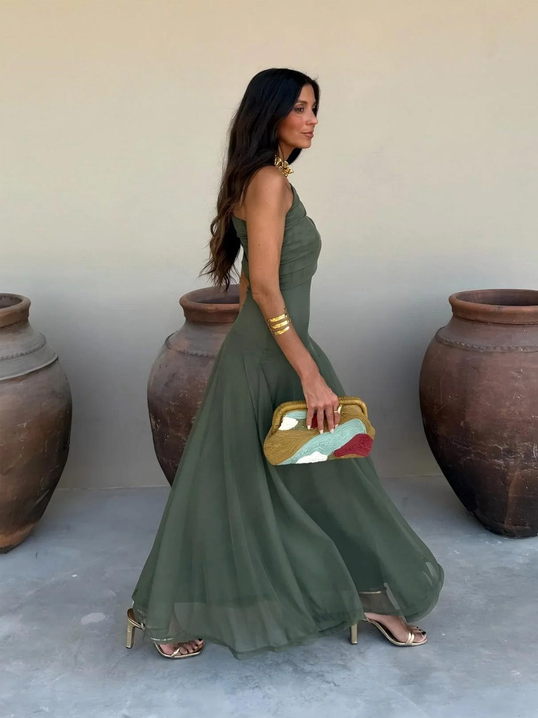 GIORGINA - Vestido largo de diseño