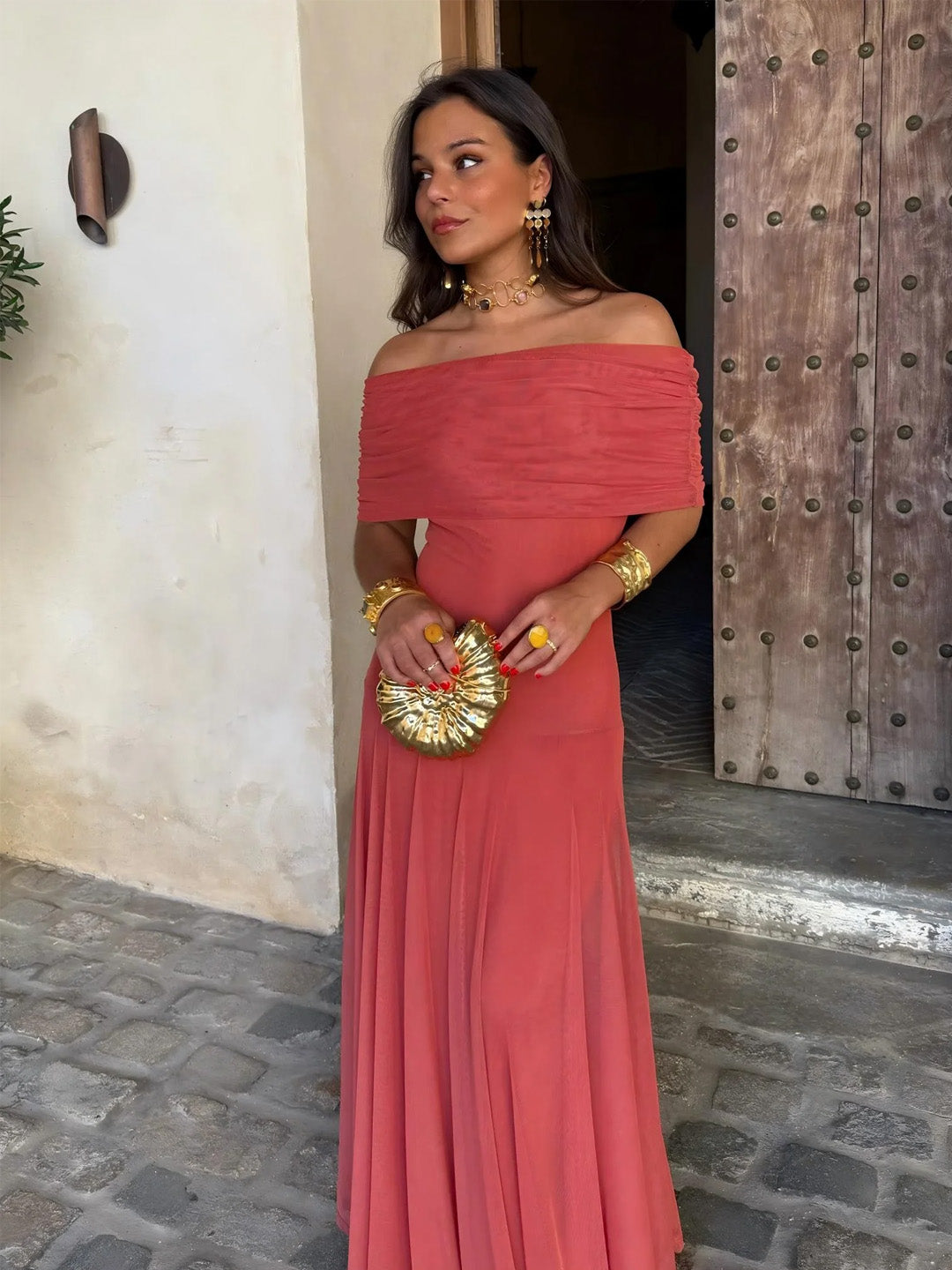 GIORGINA - Vestido largo de diseño