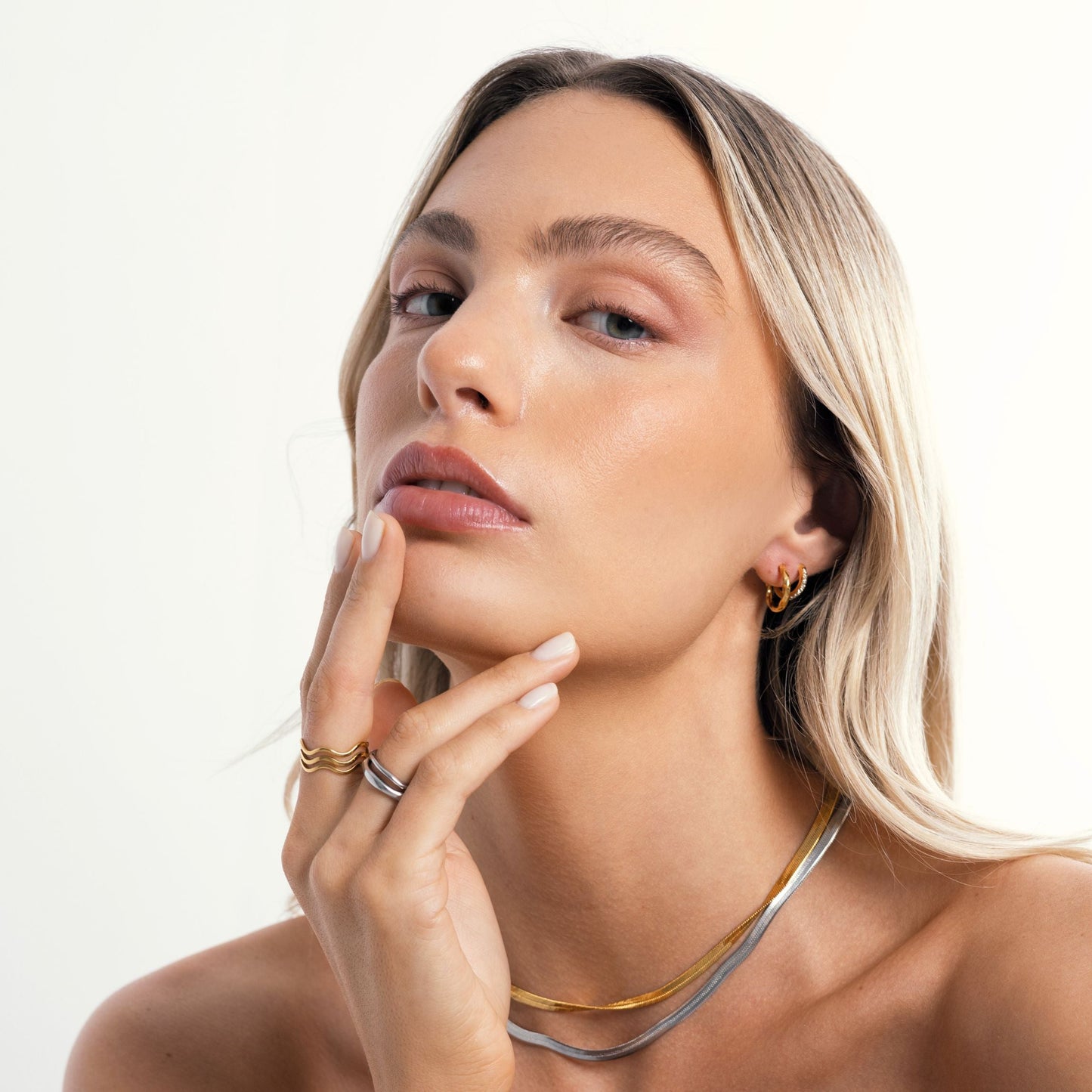 Anillos apilables "Géminis"