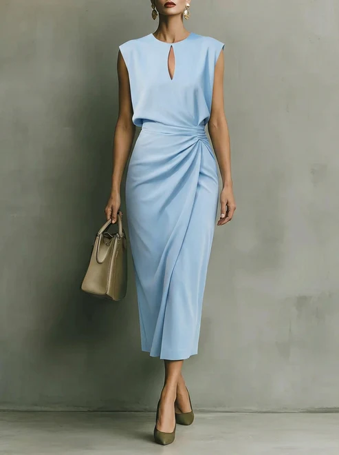 Maria | Abito midi di design