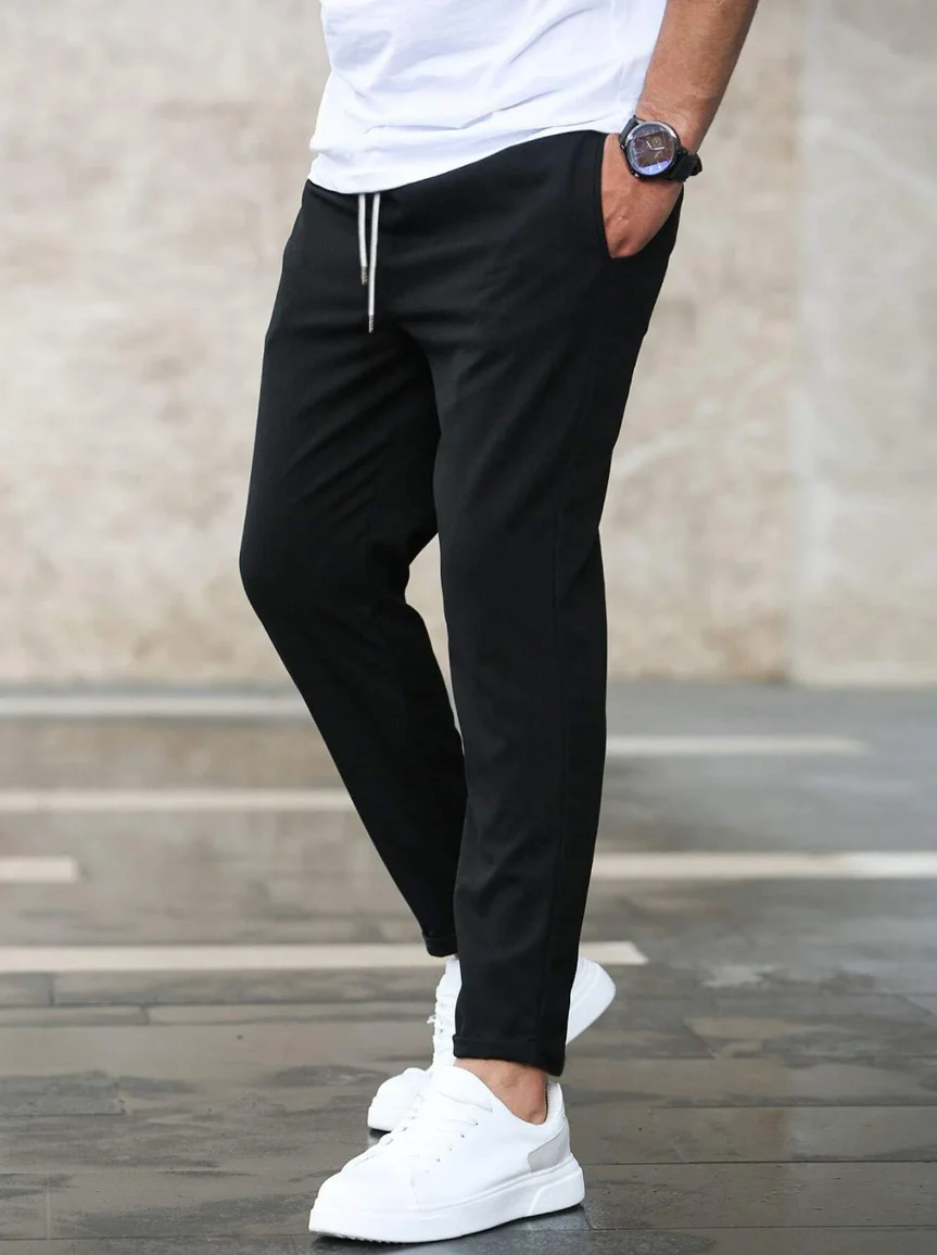 Pantalones elásticos premium de lujo