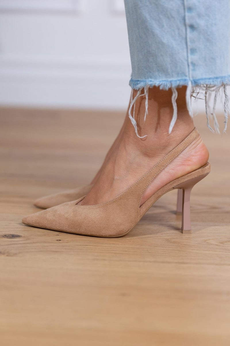MARLENA | TACONES EN COLOR NUDE