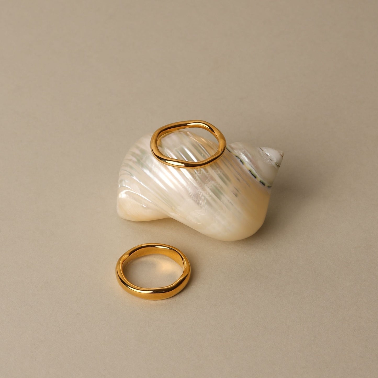 Anillos apilables "Géminis"