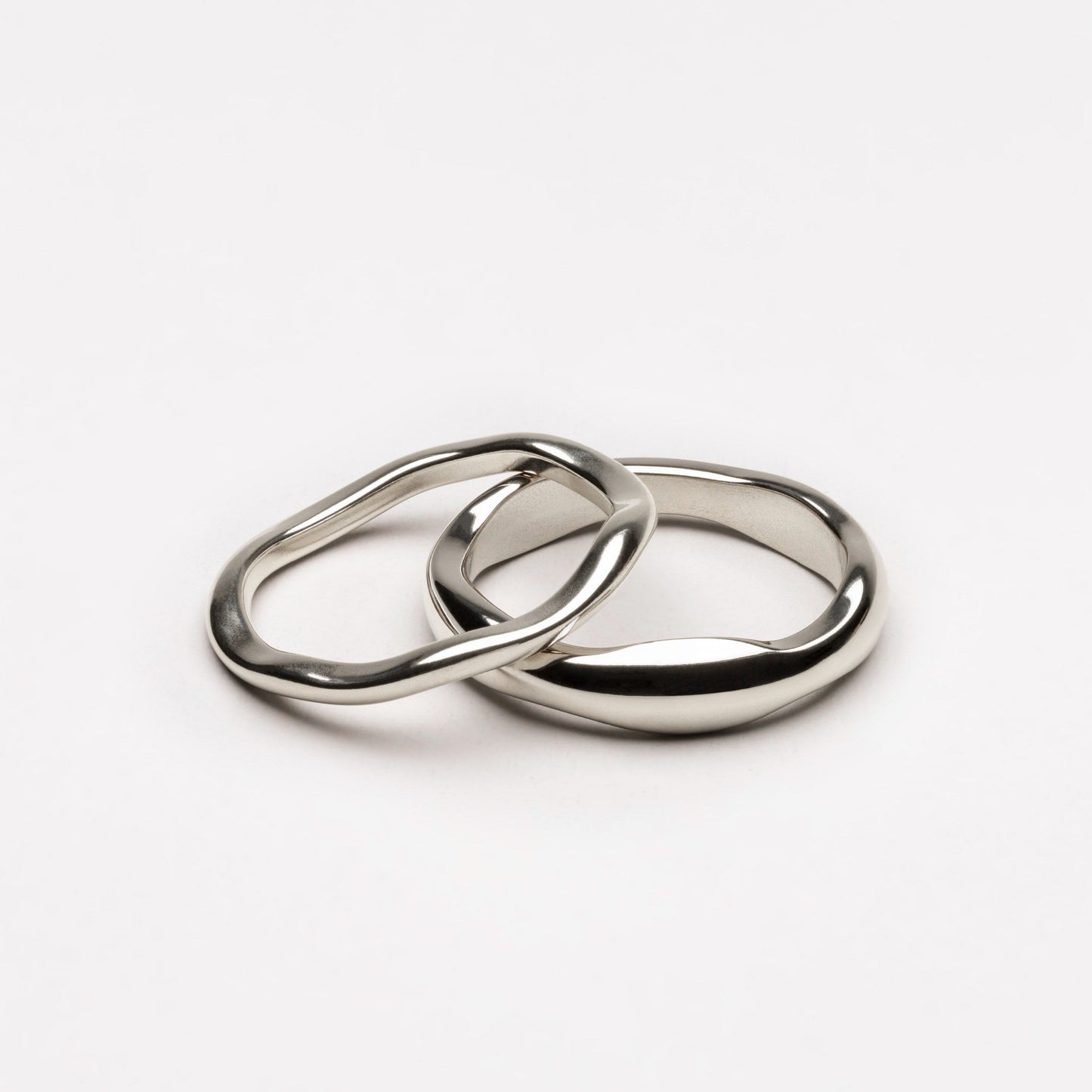 Anillos apilables "Géminis"