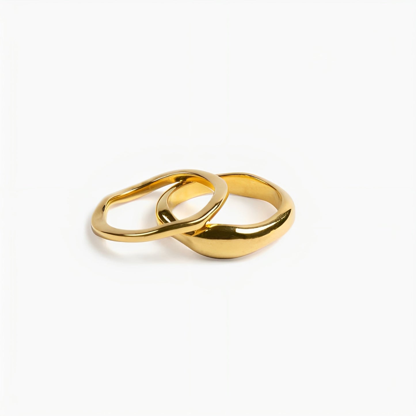 Anillos apilables "Géminis"