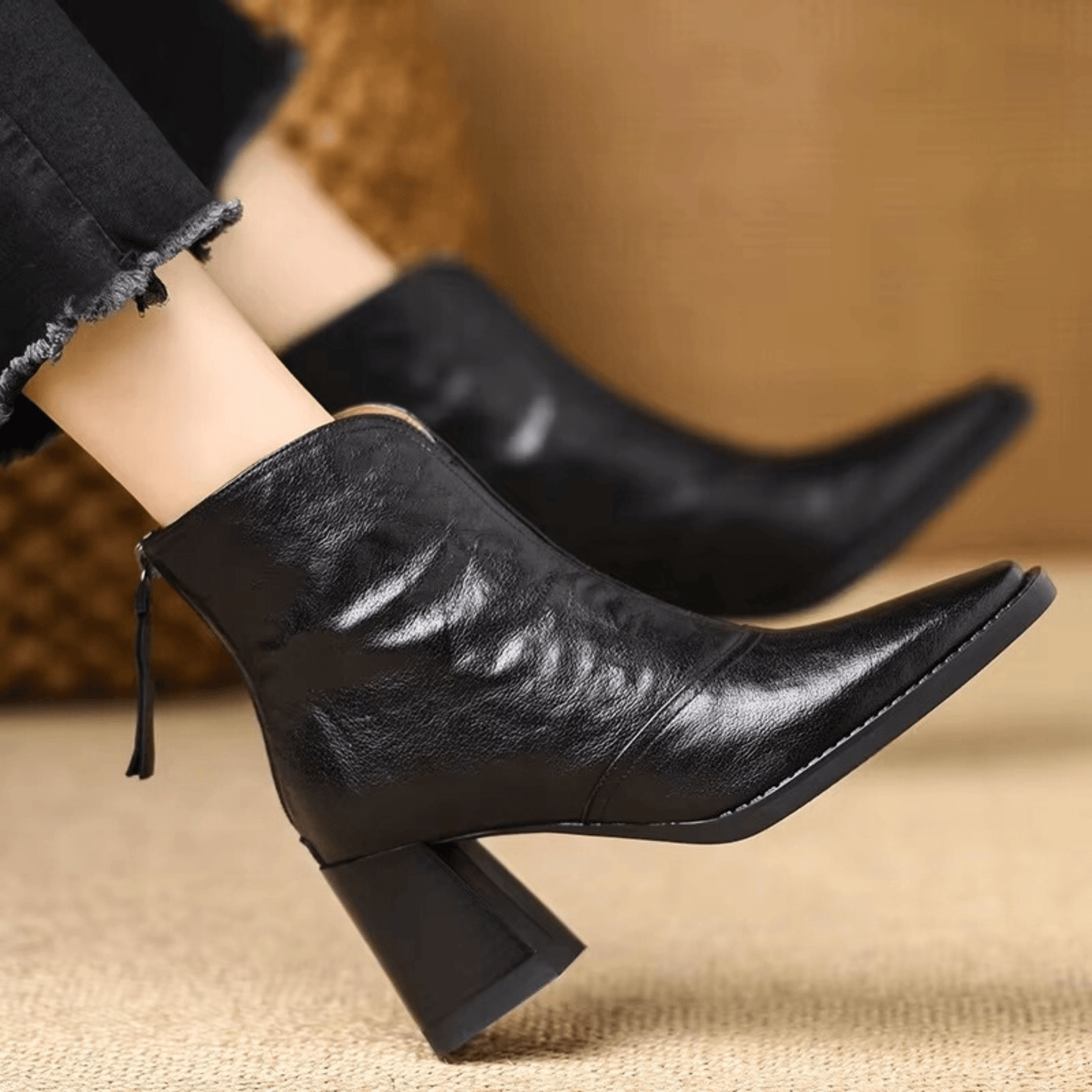 Sorolla™ - Stivaletti di lusso con tacco medio