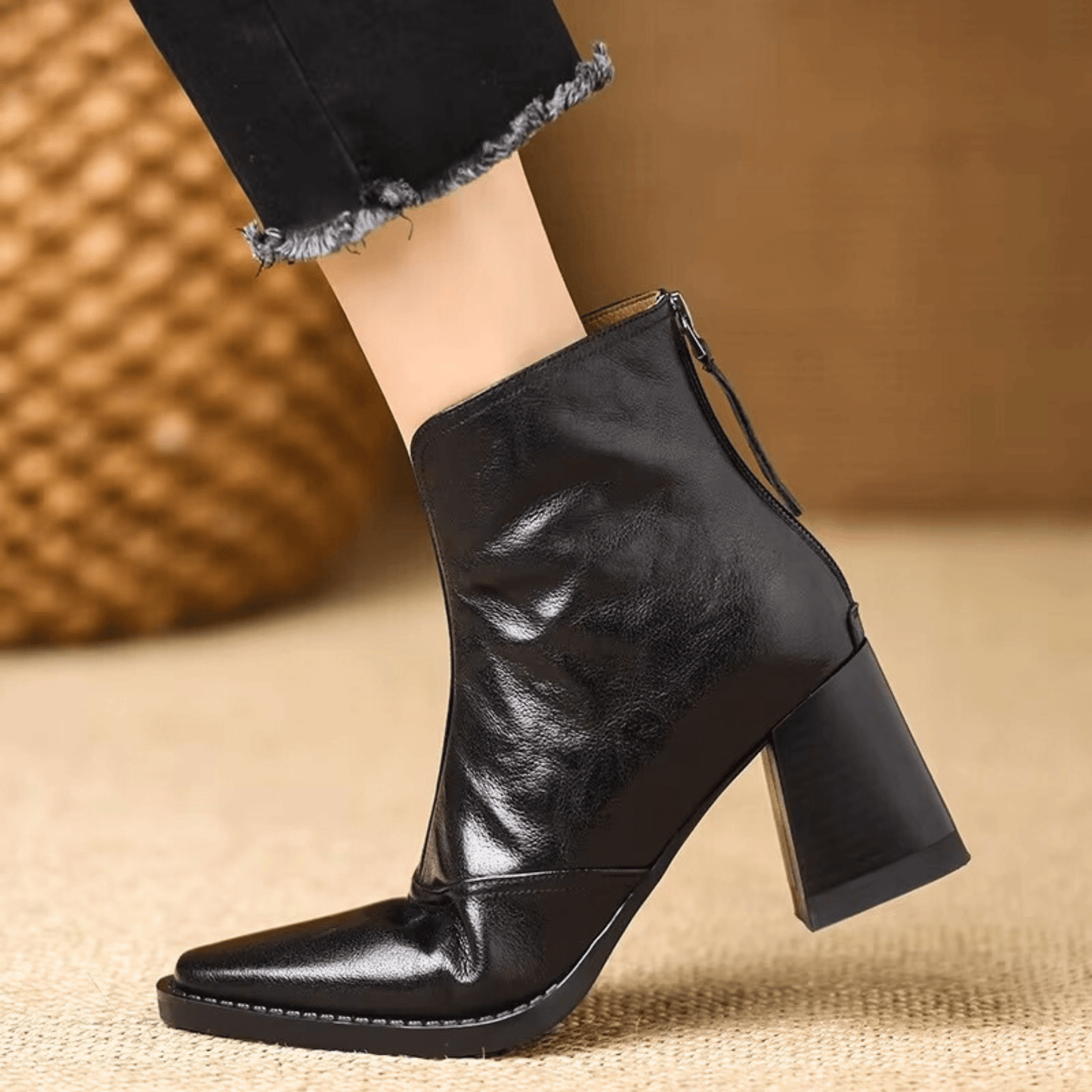 Sorolla™ - Stivaletti di lusso con tacco medio