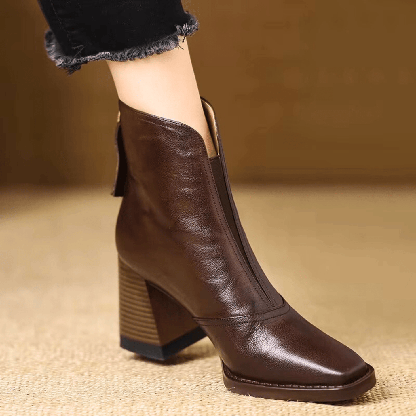 Sorolla™ - Stivaletti di lusso con tacco medio