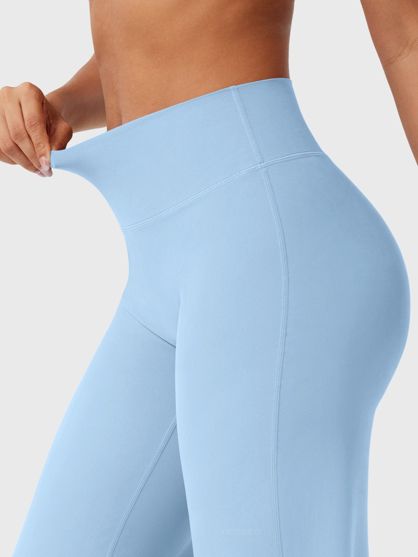 Leggins con pierna recta