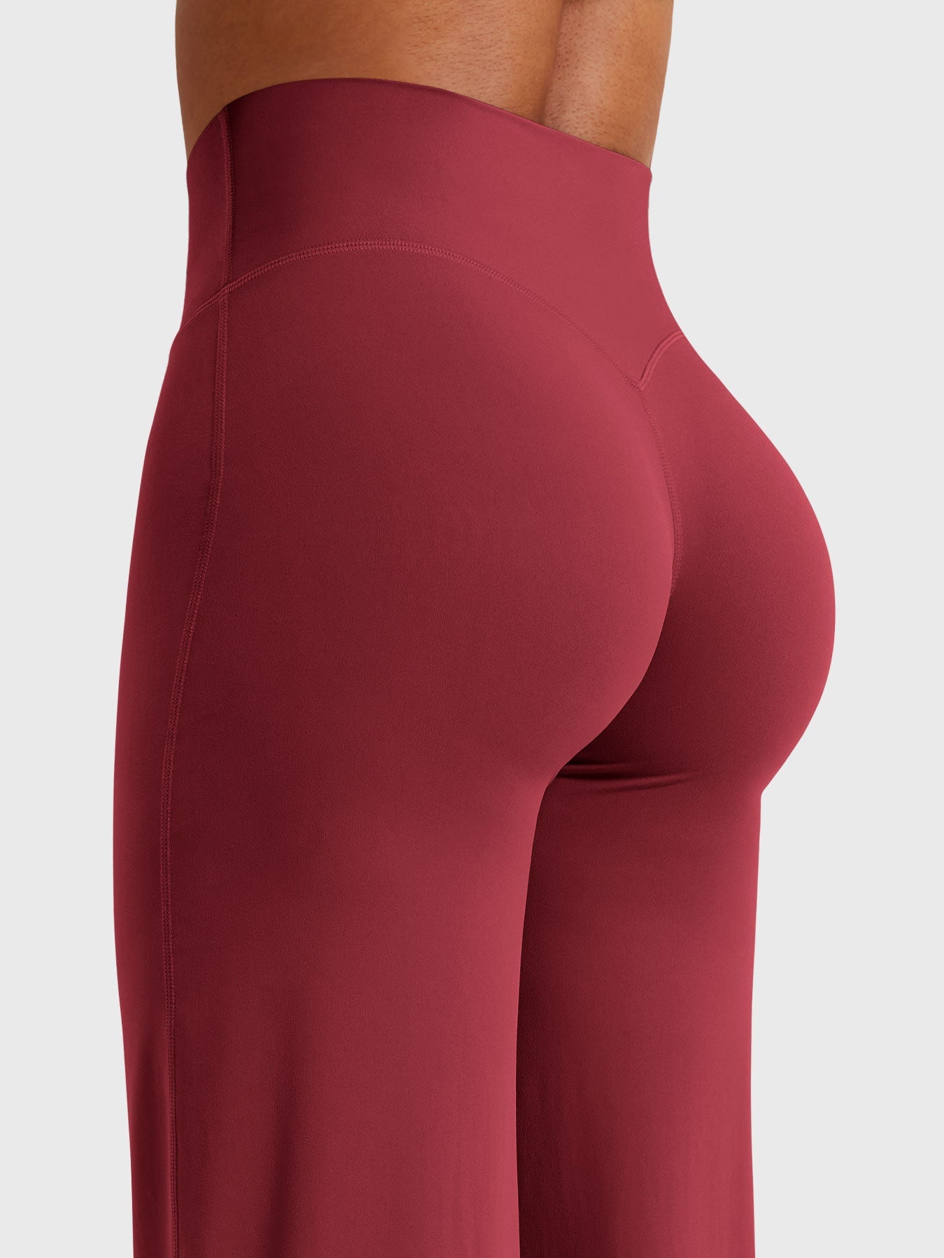 Leggins con pierna recta