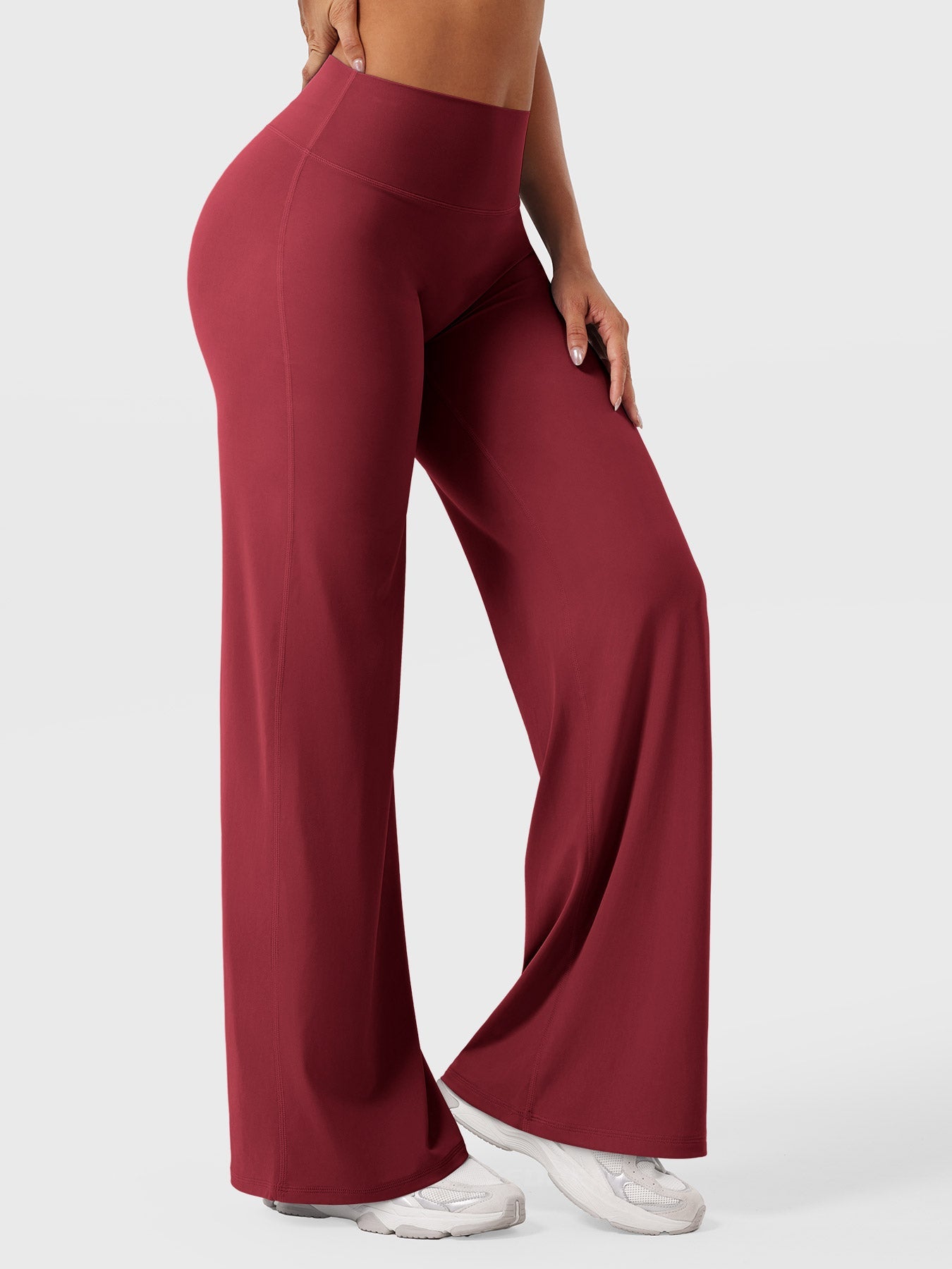 Leggins con pierna recta