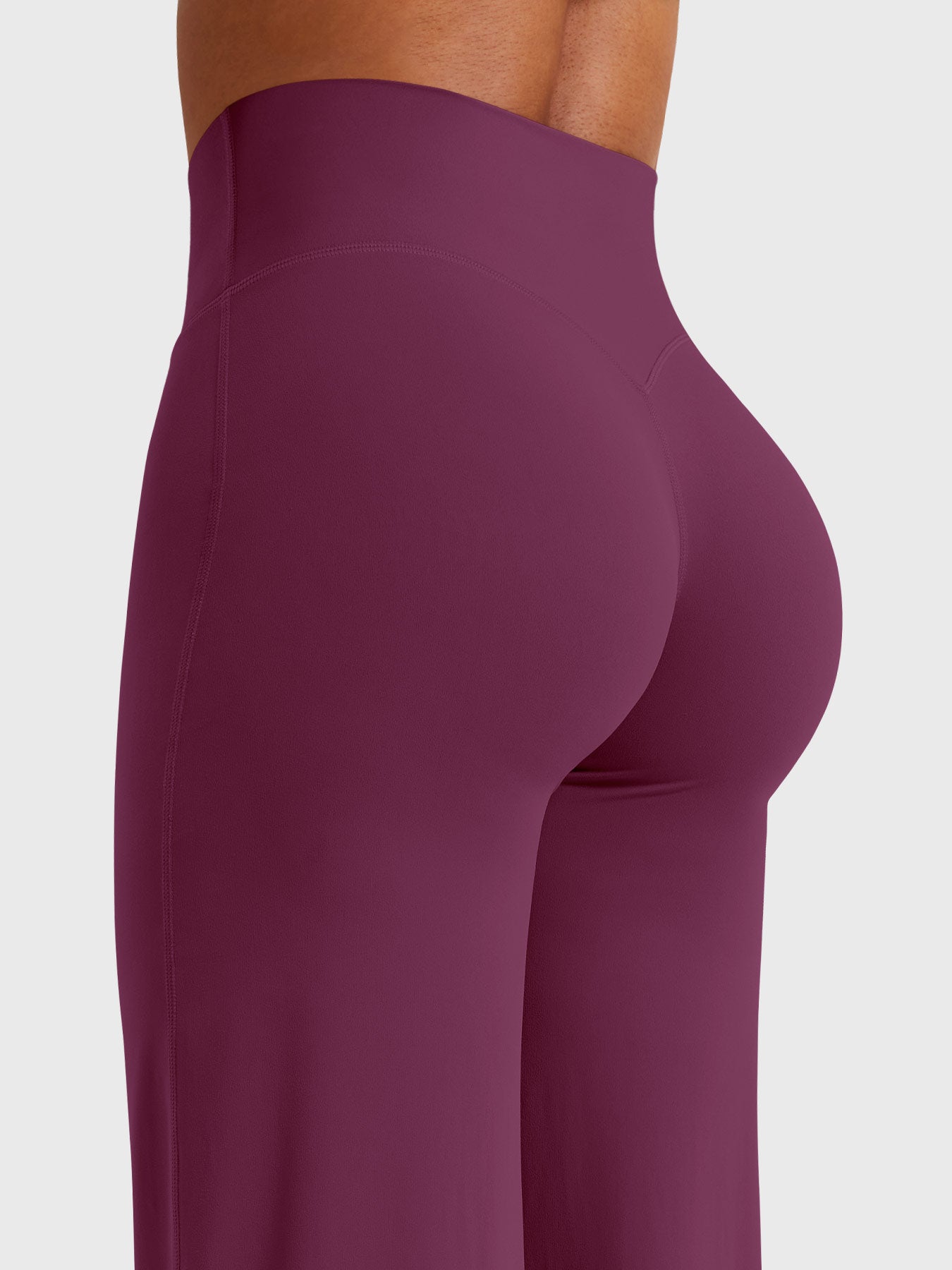 Leggins con pierna recta