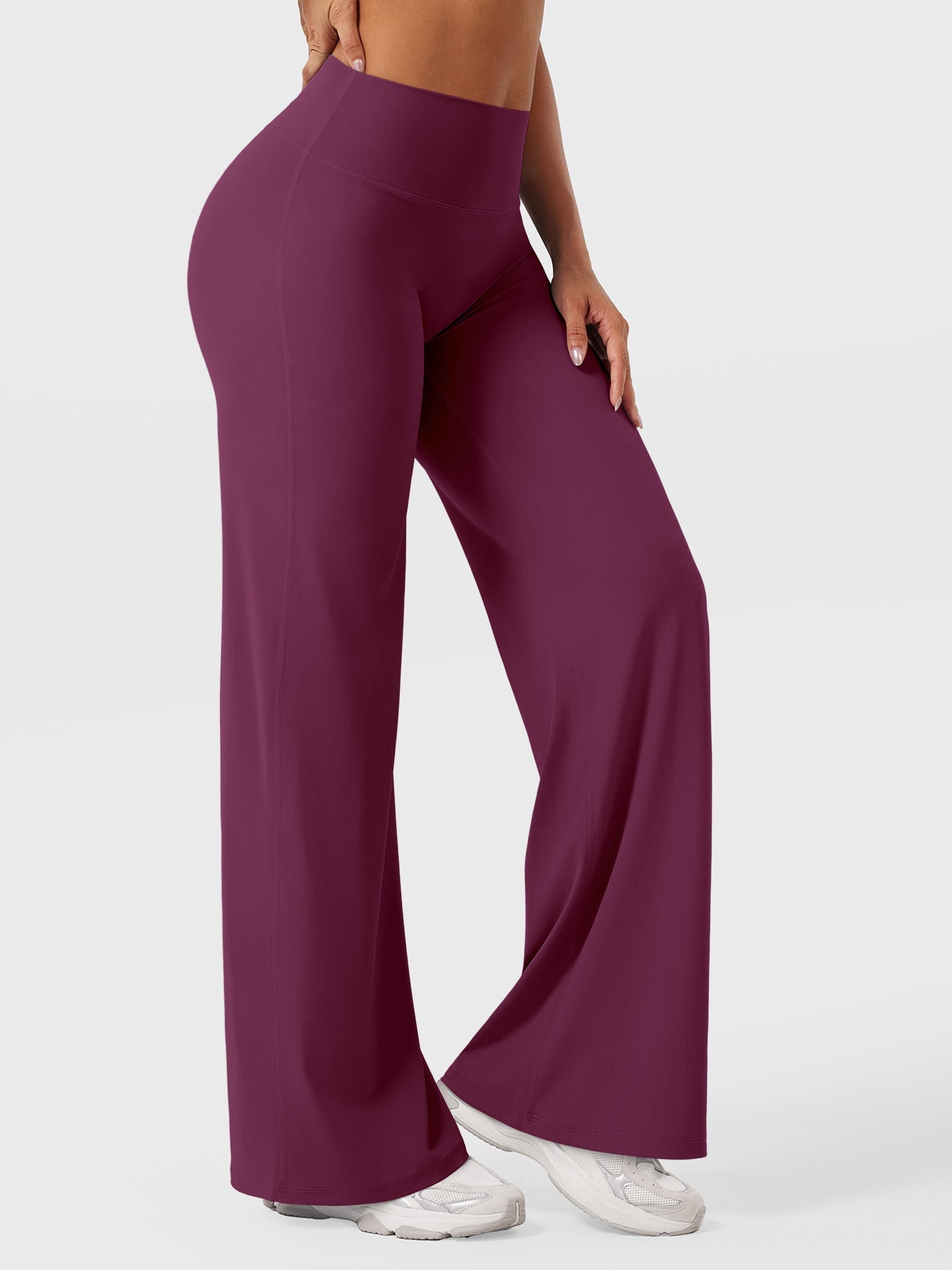 Leggins con pierna recta