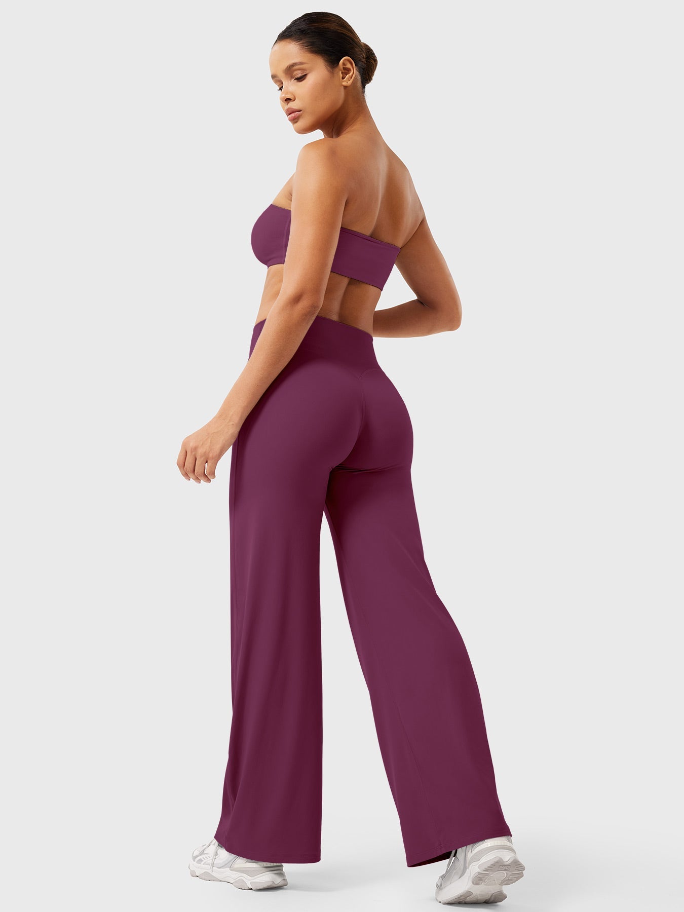 Leggins con pierna recta