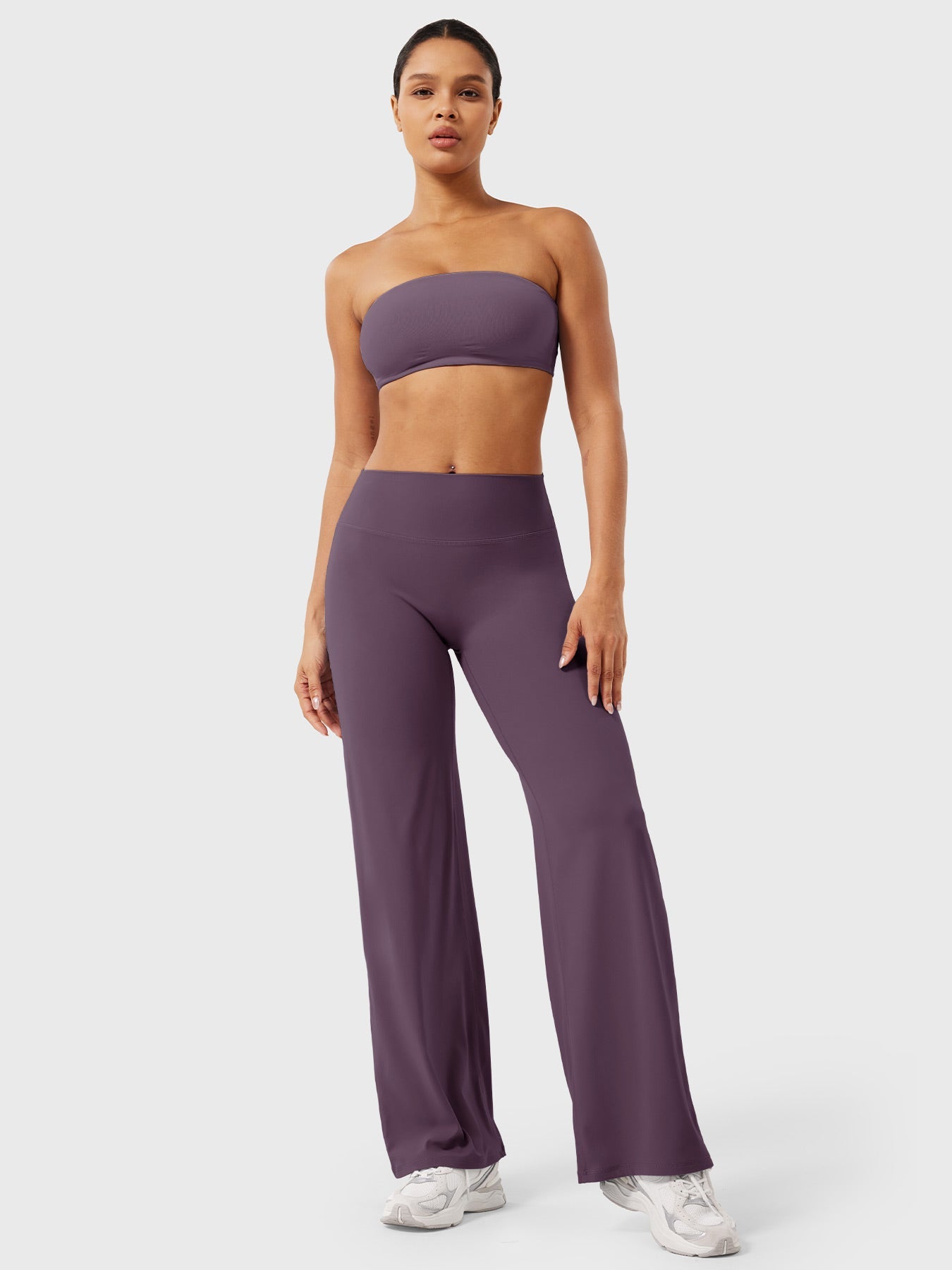 Leggins con pierna recta