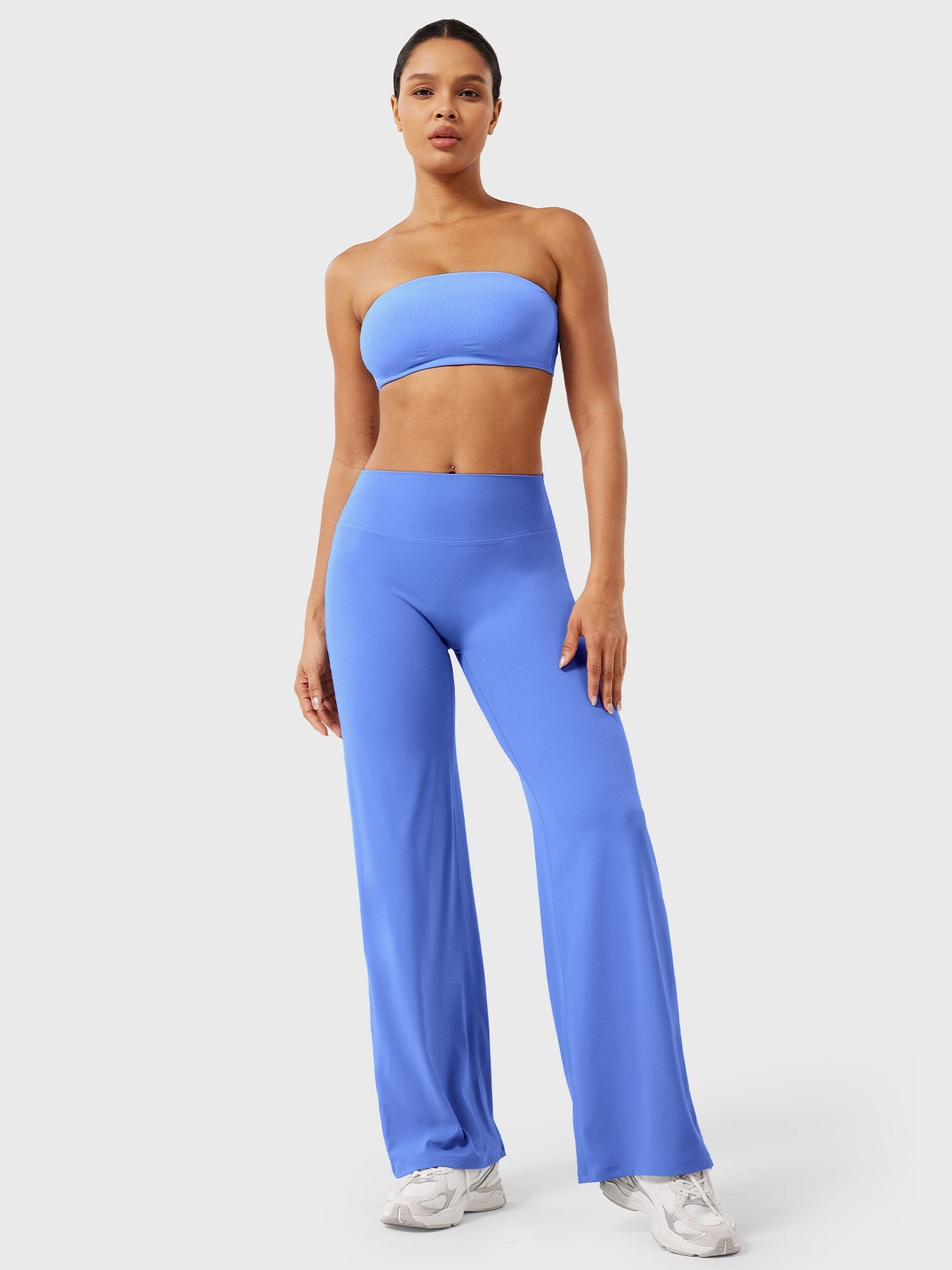 Leggins con pierna recta