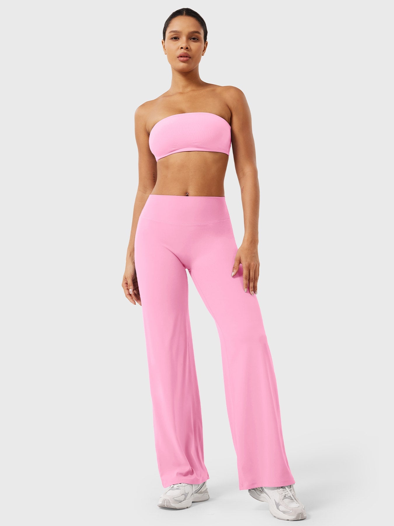 Leggins con pierna recta