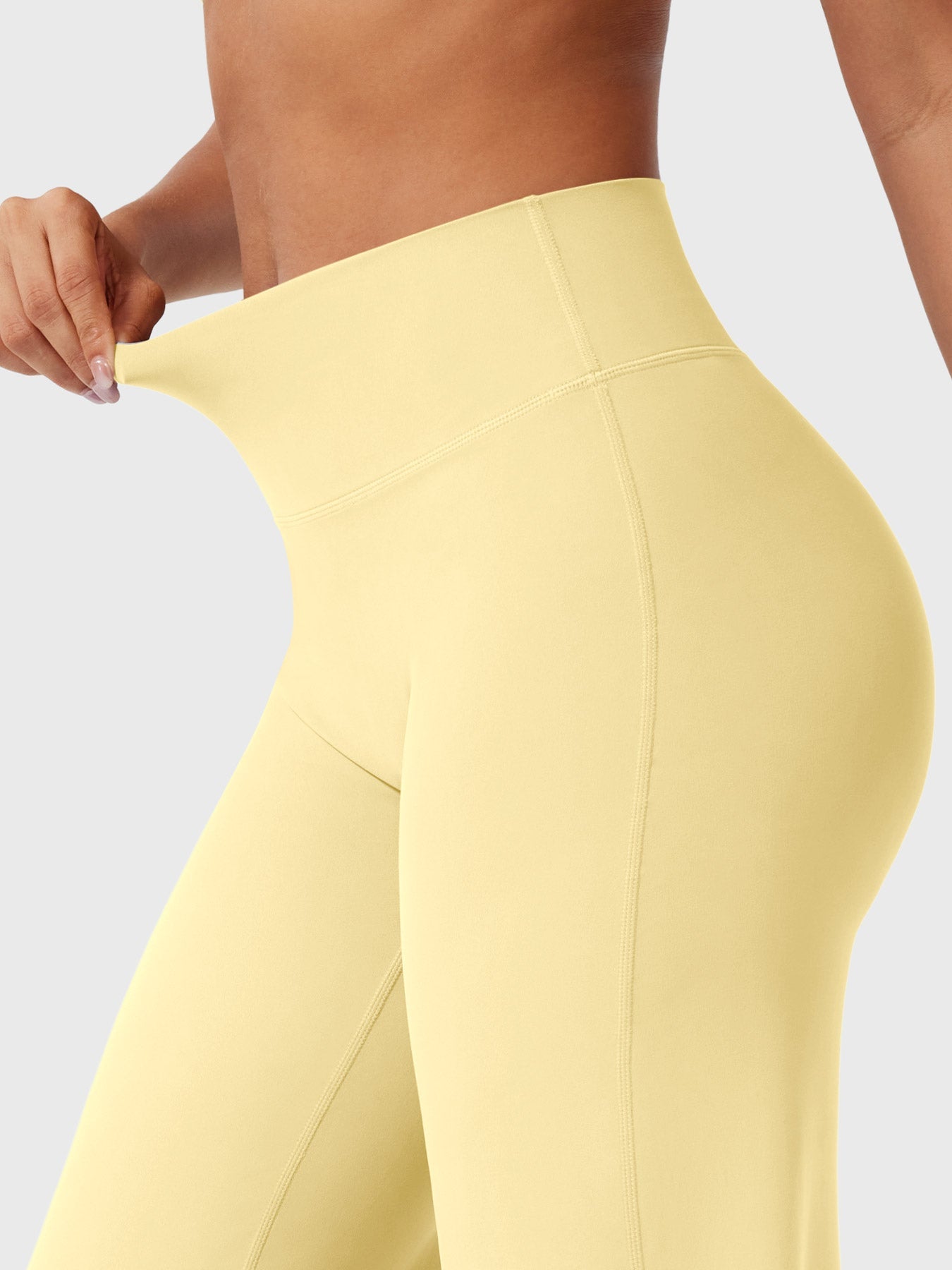 Leggins con pierna recta