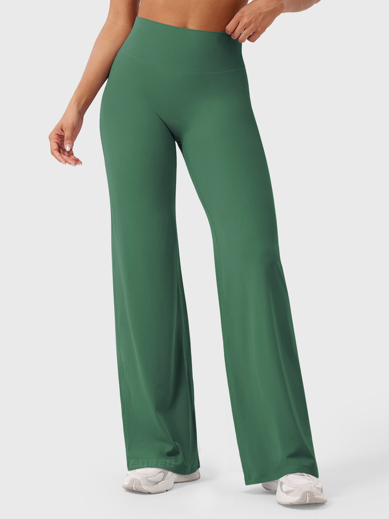 Leggins con pierna recta