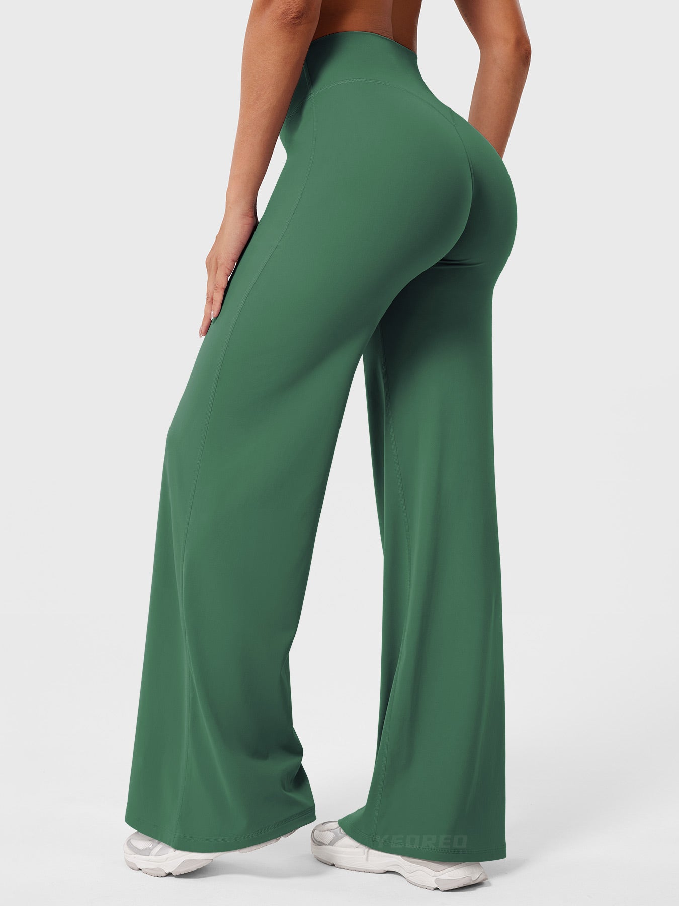 Leggins con pierna recta