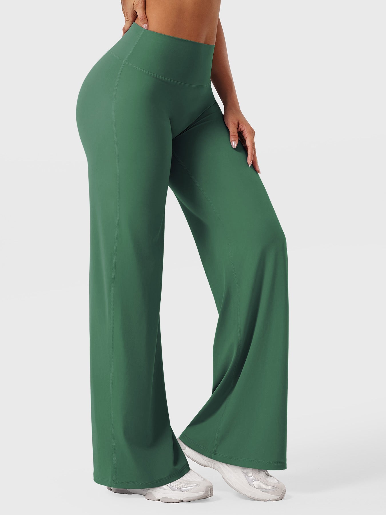 Leggins con pierna recta