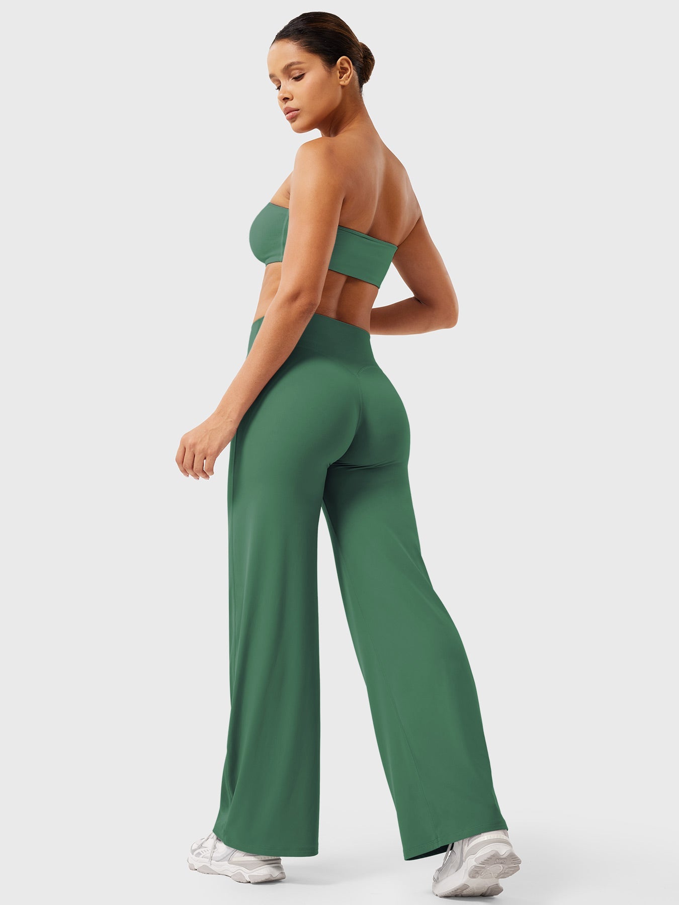 Leggins con pierna recta