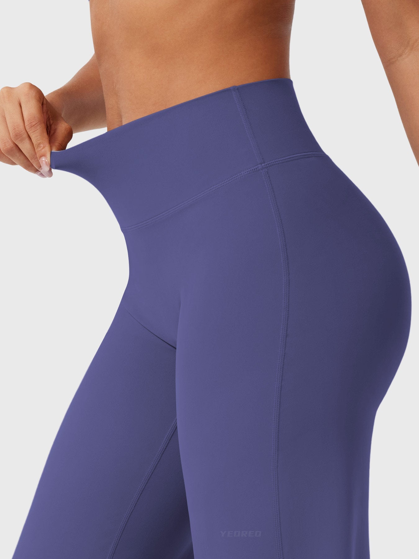 Leggins con pierna recta