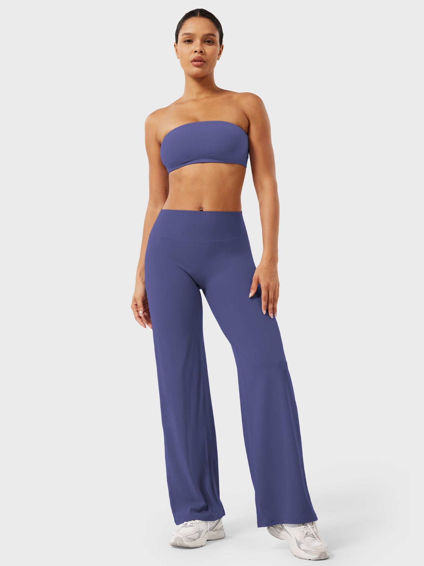 Leggins con pierna recta